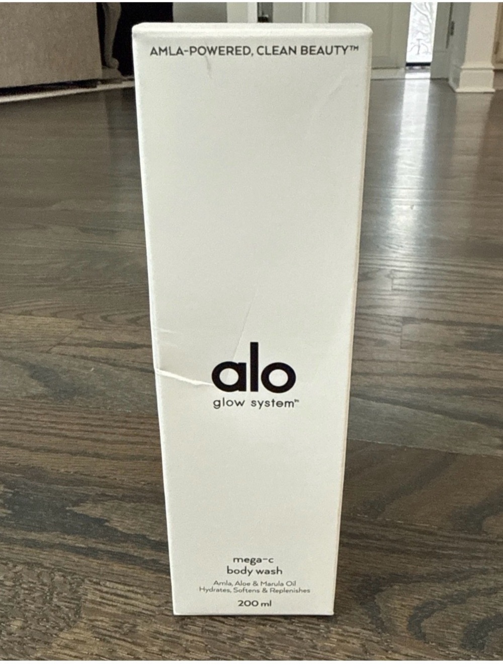 ALO Glow SYSTEM Mega C Body Wash 6.7oz/200mL FULL SZ SEALED NEW *Box dented*